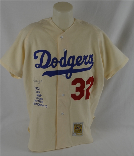 Sandy Koufax Autographed Limited Edition Jersey