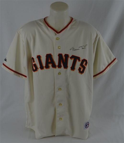 Willie Mays San Francisco Giants Autographed Jersey