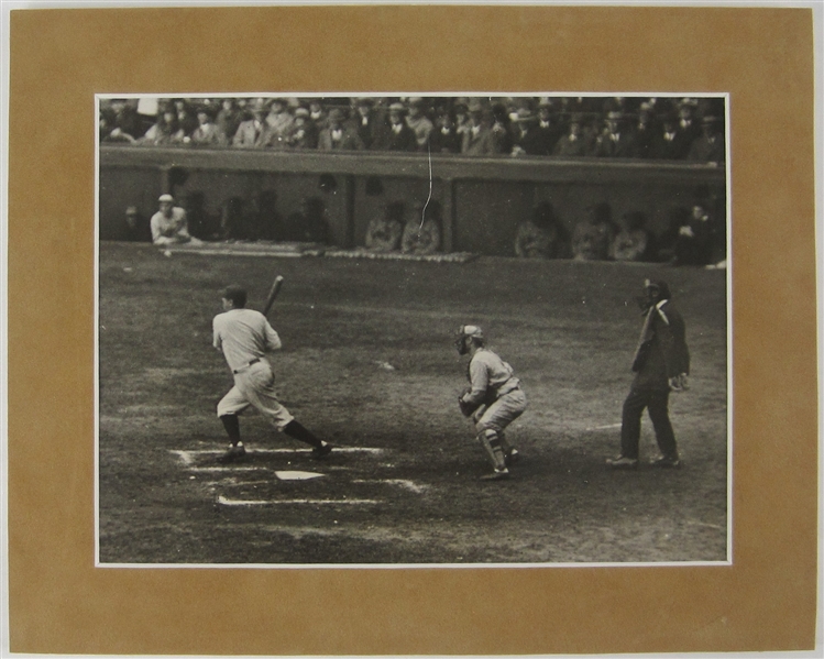 Babe Ruth Original 1926 World Series Photo