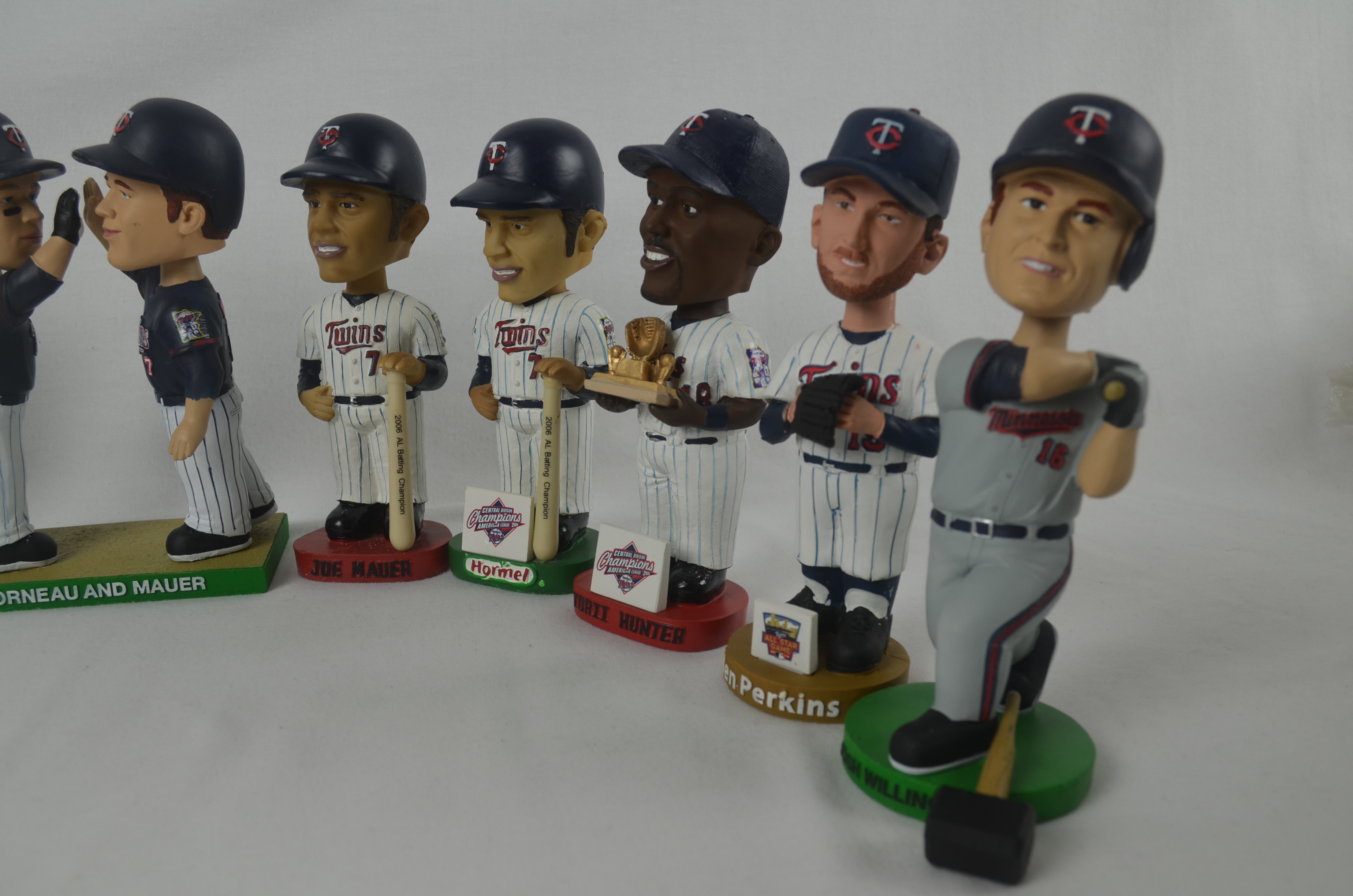 Lot Detail Minnesota Twins Lot of 11 Bobbleheads w/Joe Mauer