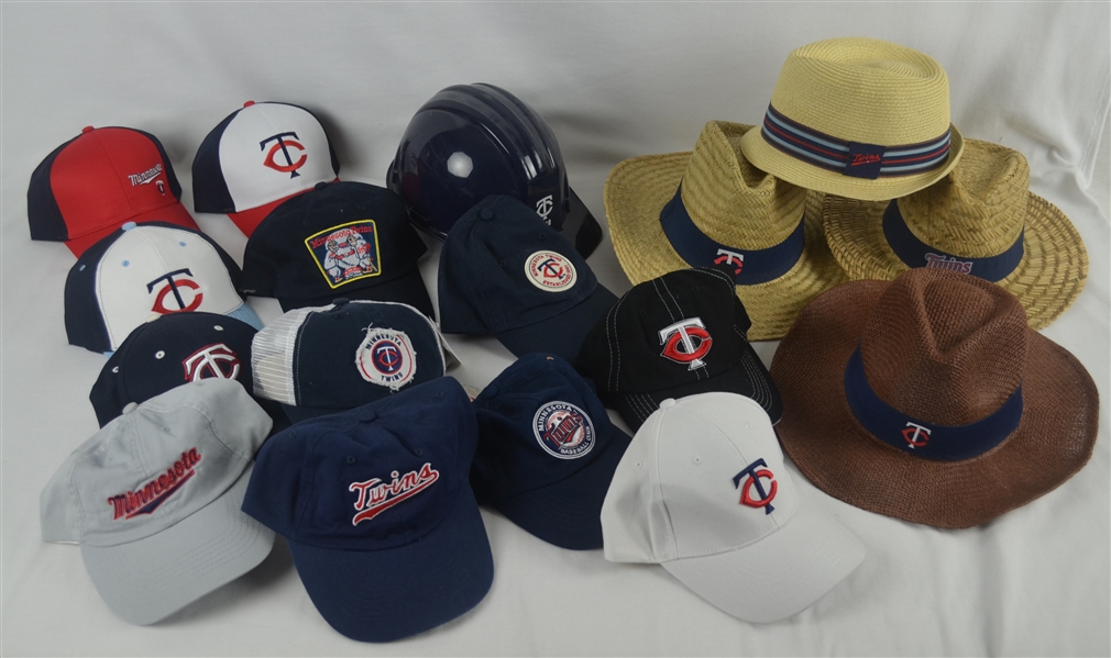 Minnesota Twins Hat Collection