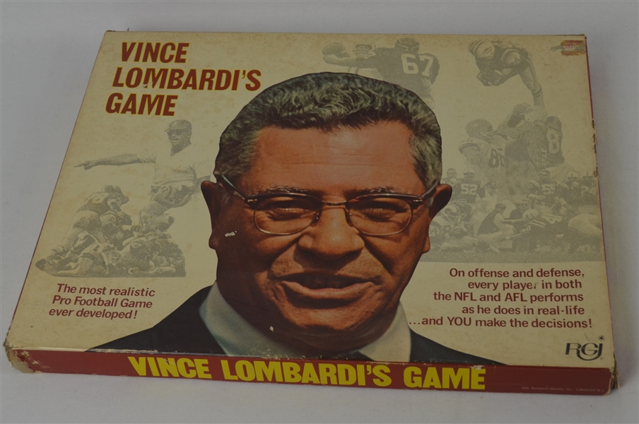 Vince Lombardi Vintage 1970 NFL AFL Football Game