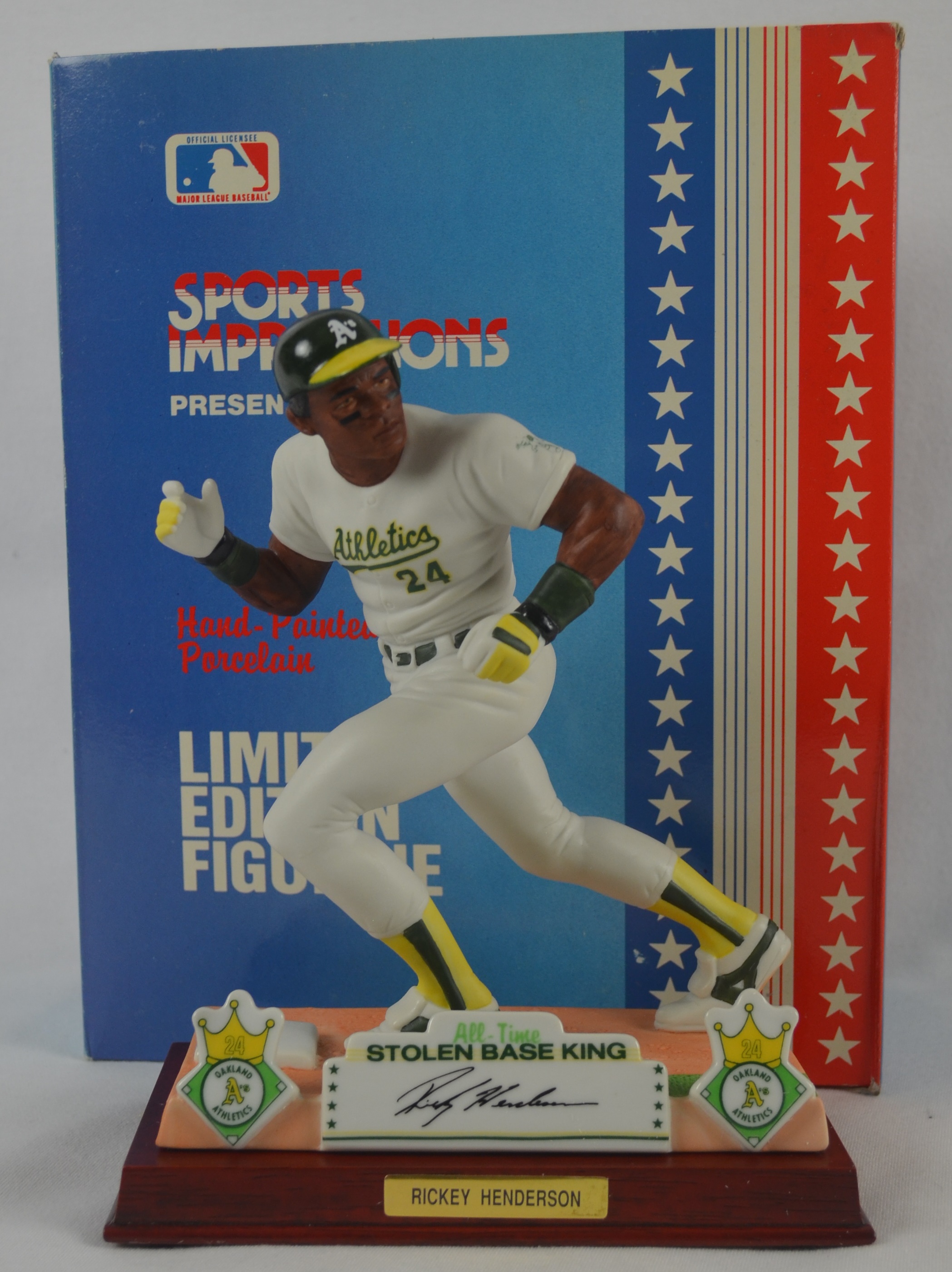 Signature Collectibles RICKEY HENDERSON - ATHLETICS UNFRAMED