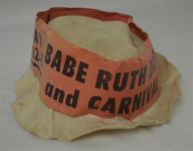 1930s Babe Ruth Days Carnival Hat