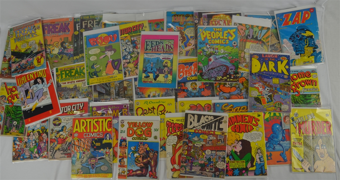 Vintage Adult Comic Book Collection