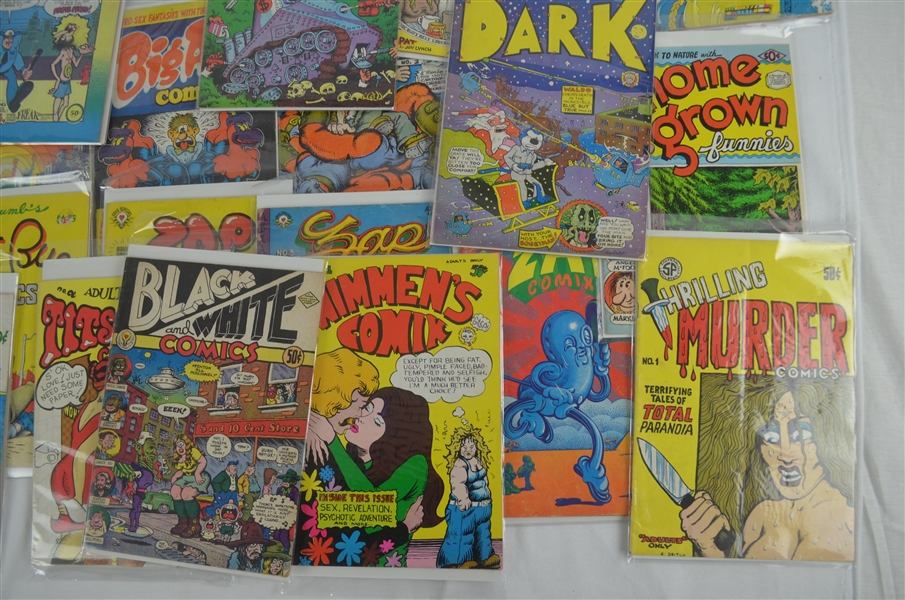 Lot Detail Vintage Adult Comic Book Collection