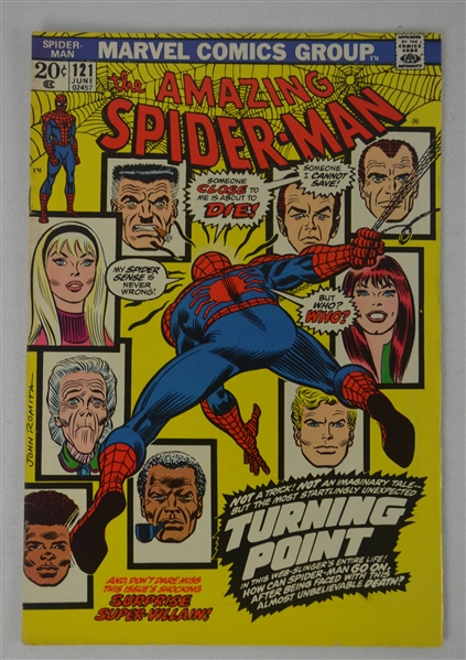 Amazing Spider-Man 1973 Marvel #121 Death Of Gwen Stacy