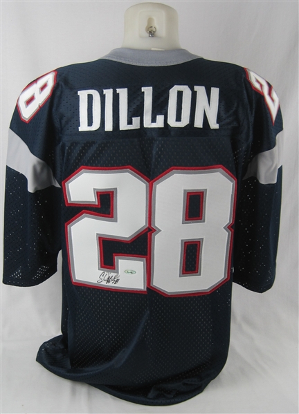 Corey Dillon New England Patriots Autographed Jersey