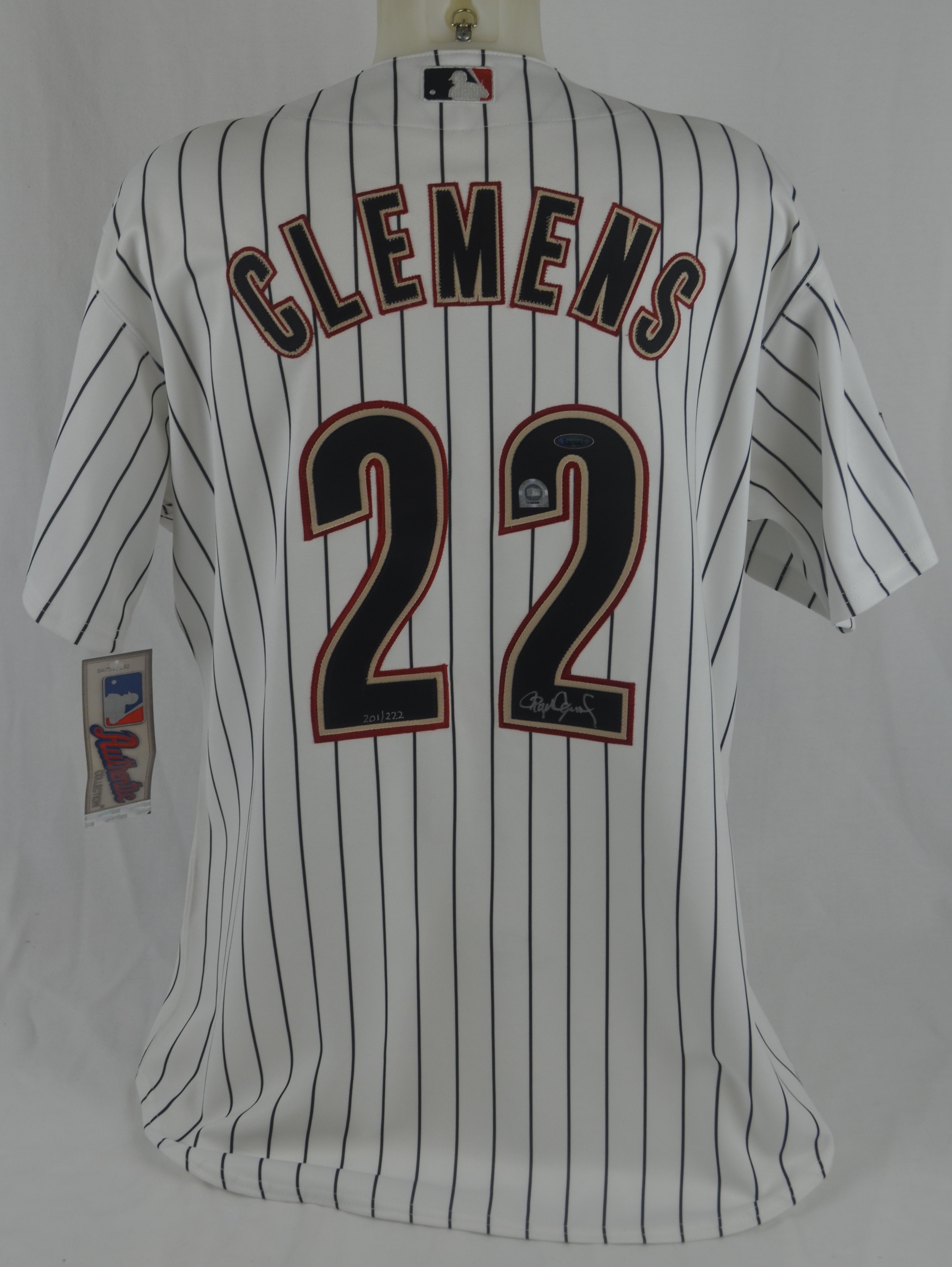 roger clemens autographed jersey