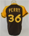 Gaylord Perry 1978 San Diego Padres Professional Model Jersey w/Heavy Use