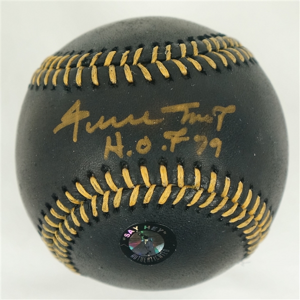 Willie Mays Autographed & Inscribed Baseball