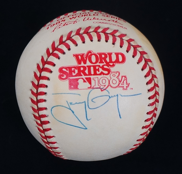 Tony Gwynn Autographed 1984 Official World Series Baseball