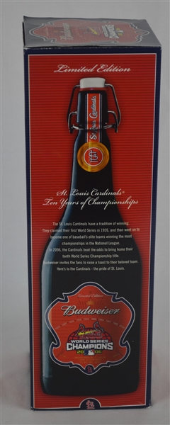St. Louis Cardinals 2006 World Series Champions Unopened Magnum Bottle