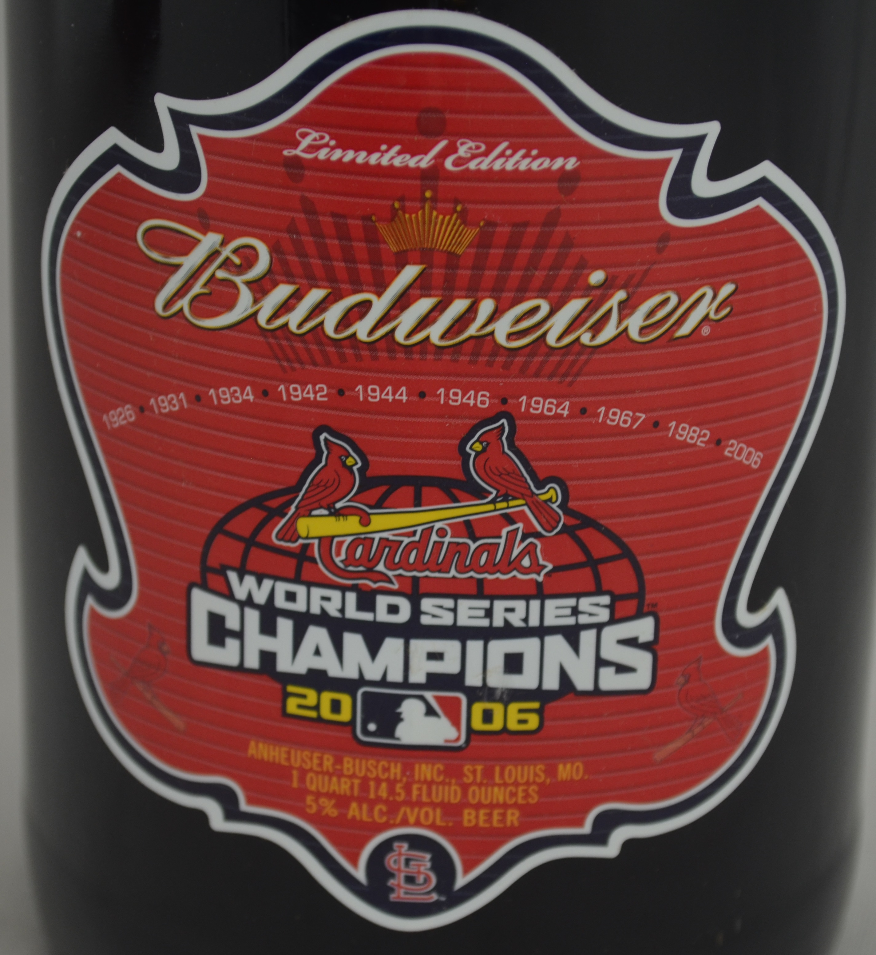 St. Louis Cardinals 2006 World Series Champions 8x10 Numbered To 5000 Photo