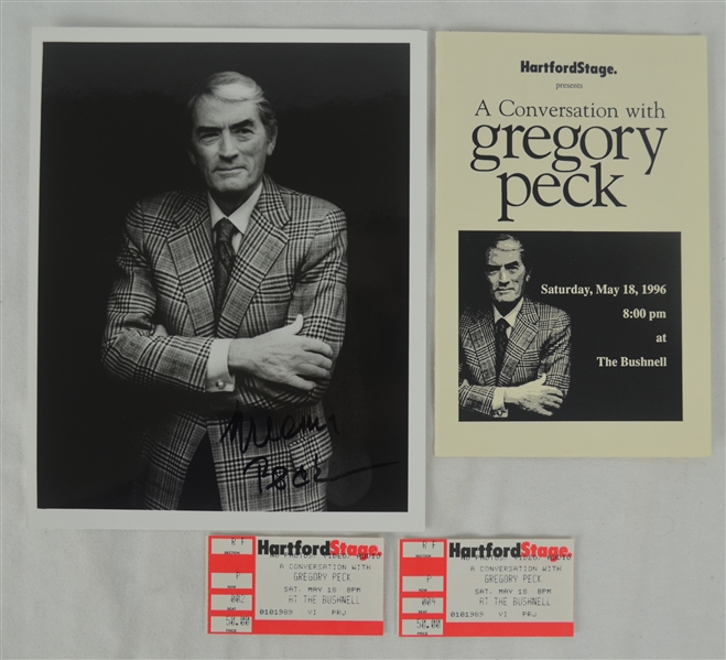 Gregory Peck Autographed Photo