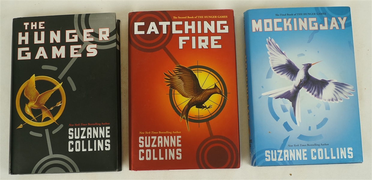 Hunger Games Collection Trilogy of Hard Cover Books 