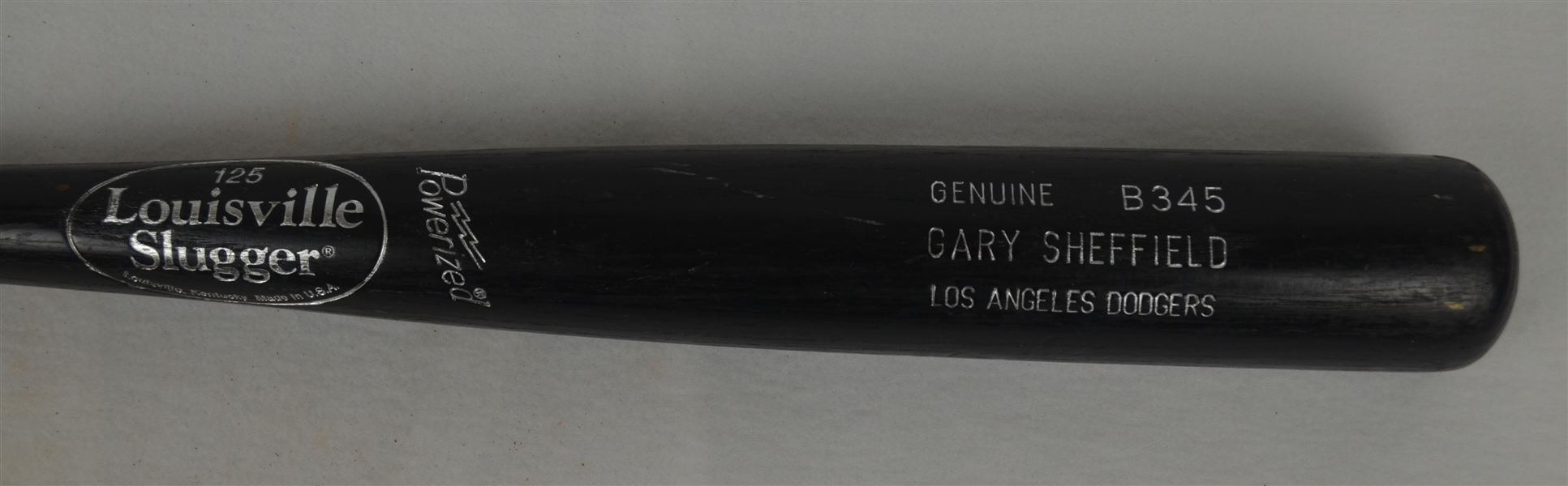 Gary Sheffield c. 1998-2001 Los Angeles Dodgers Professional Model Bat w/Medium Use