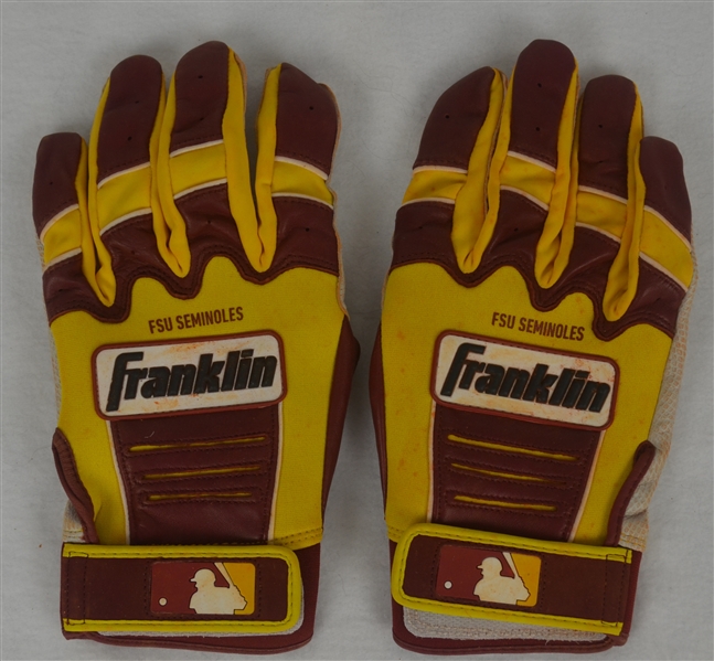 Florida State Seminoles NCAA Batting Gloves w/Medium Use