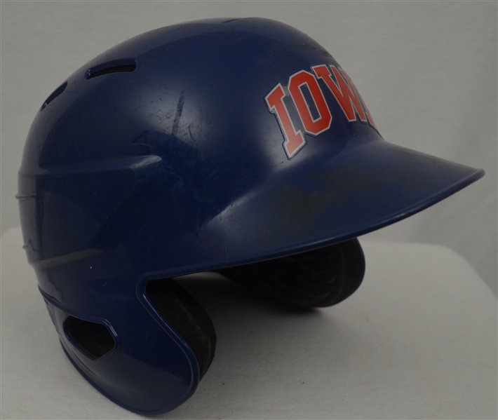 Kris Bryant Attributed 2014 Iowa Cubs #17 Professional Model Batting Helmet