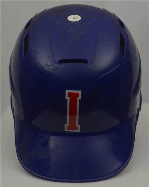 Addison Russell Attributed 2015 Iowa Cubs Professional Model Batting Helmet