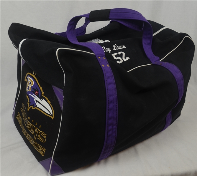 Ray Lewis Baltimore Ravens Equipment Bag 