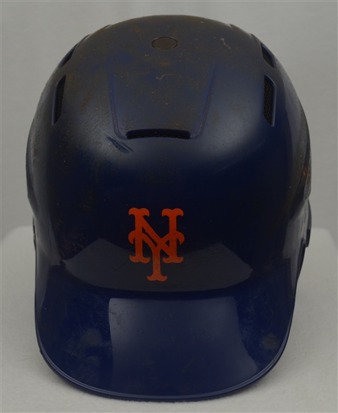 Tim Tebow Attributed 2017 New York Mets Debut Professional Model Batting Helmet