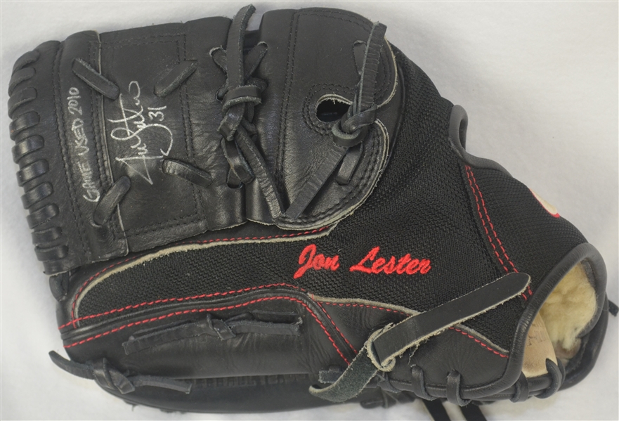 Jon Lester 2010 Boston Red Sox Nike Professional Model Fielding Glove