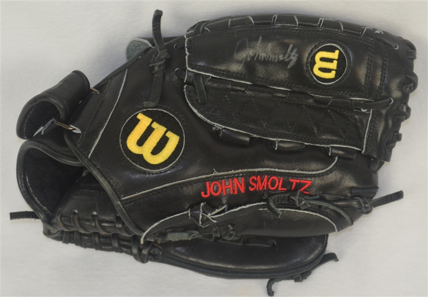 John Smoltz 2006 Atlanta Braves Wilson Professional Model Fielding Glove