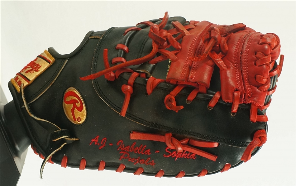 Albert Pujols 2010 St. Louis Cardinals Rawlings Professional Model Fielding Glove 