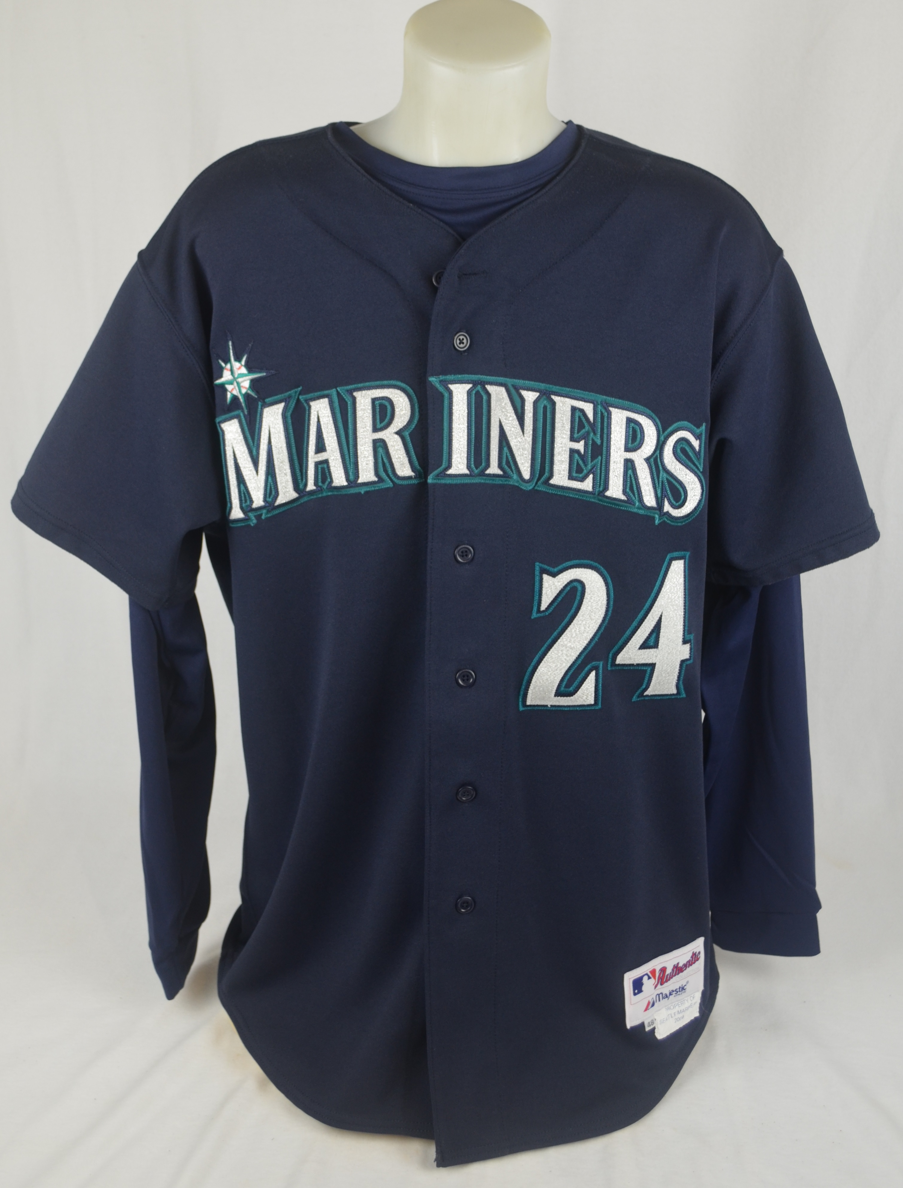 Lot Detail - 7/10/1990 Ken Griffey Jr. Seattle Mariners MLB All-Star  Game-Used Road Jersey (Photo-Matched • Sourced From the Attic of His  Childhood Home)
