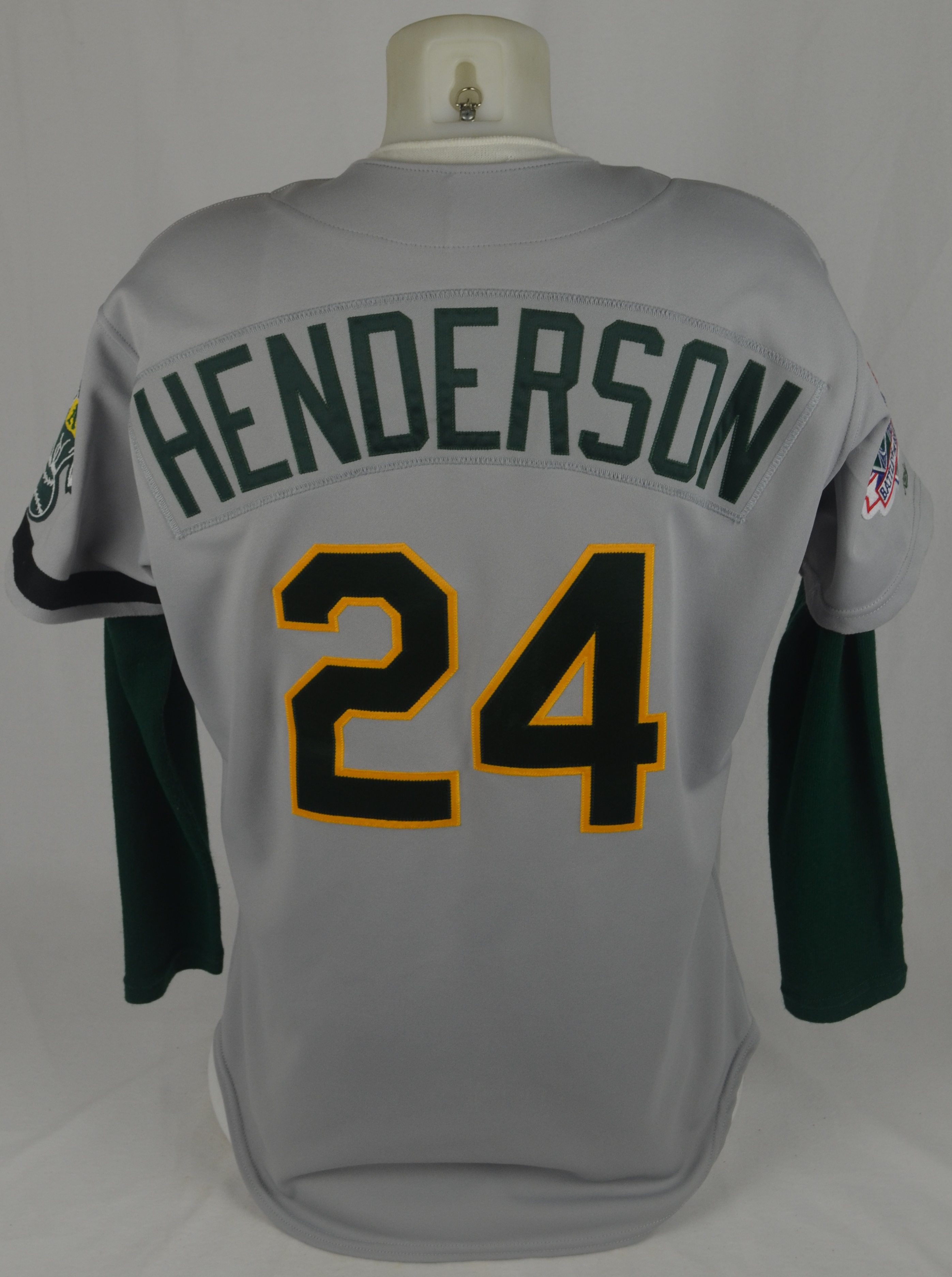 Lot Detail - Rickey Henderson 1989 World Series Oakland A's Game