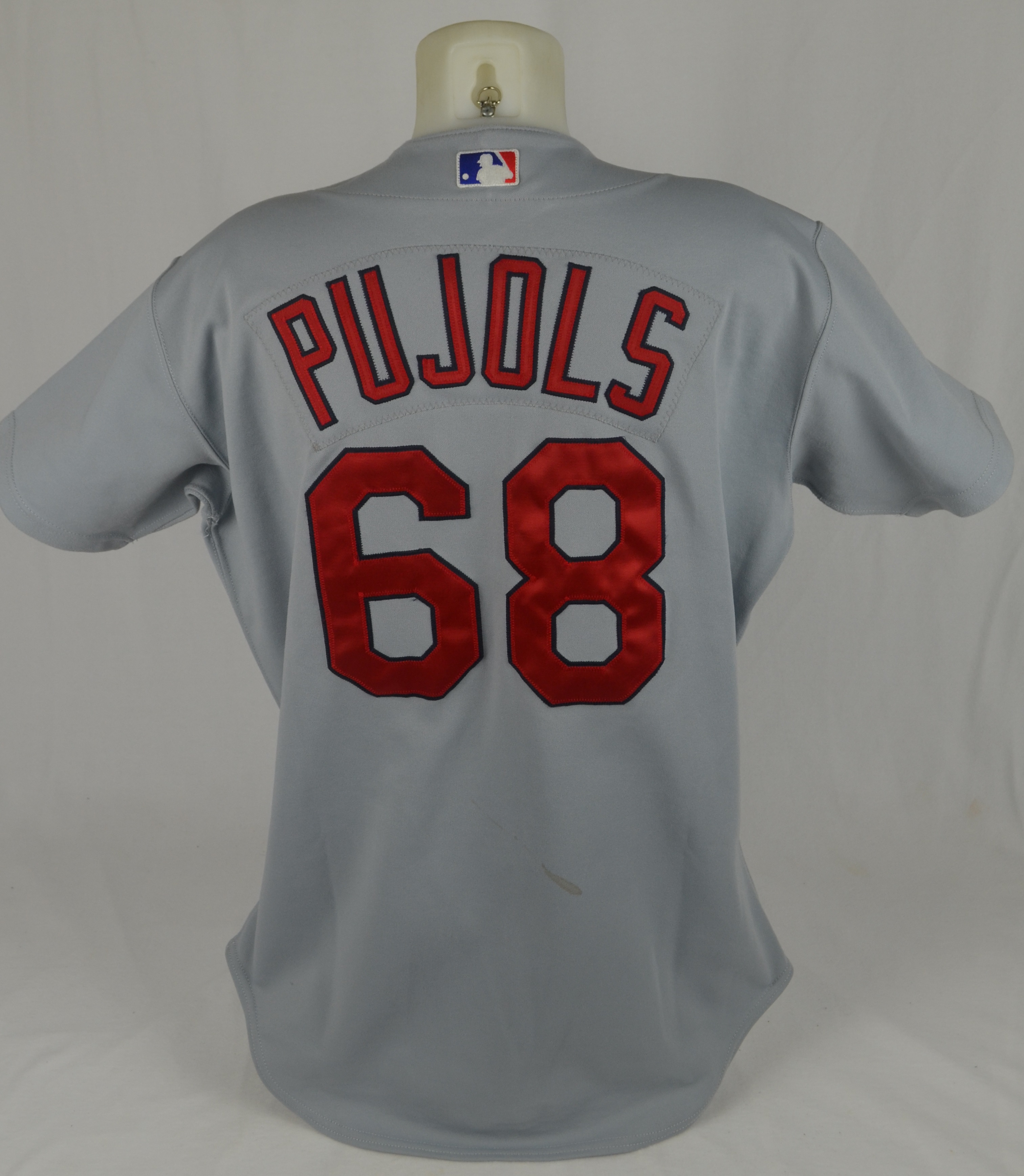 Lot Detail - Albert Pujols 2001 St. Louis Cardinals Game Used Rookie #68  Jersey w/Dave Miedema LOA