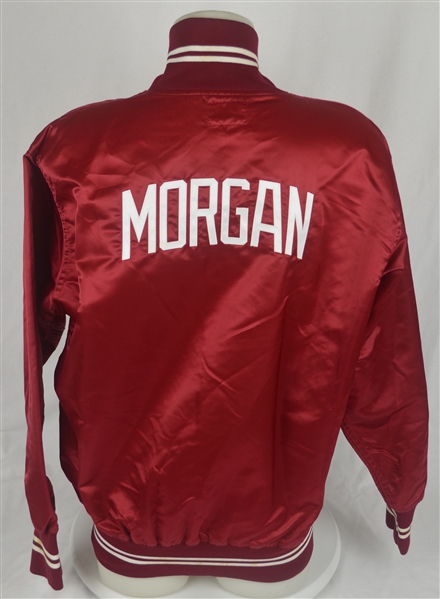 Joe Morgan 1983 Philadelphia Phillies Game Used Dugout Jacket w/Dave Miedema LOA