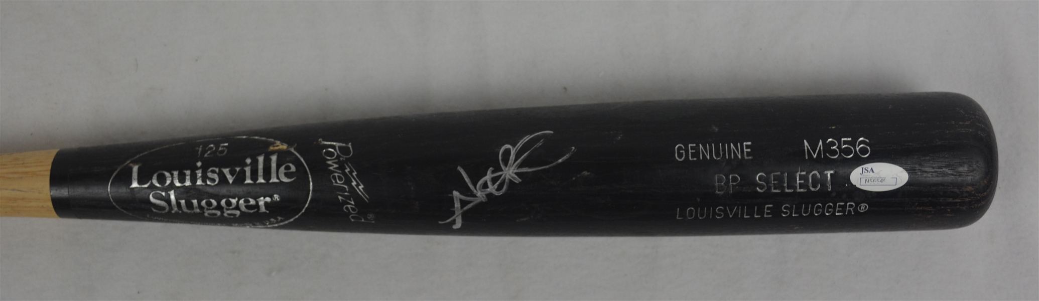 Alex Rios Autographed Blonde Louisville Slugger Professional Model Bat  