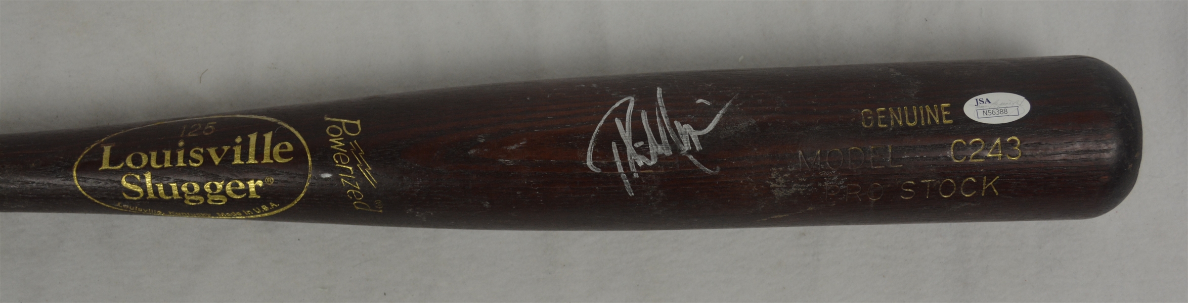 Phil Nevin Autographed Louisville Slugger Professional Model Bat 