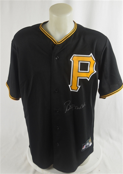Bill Madlock Lot of 2 Autographed  Pittsburgh Pirates Jerseys