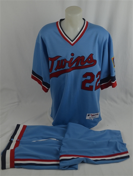Brad Radke July 25th 2004 Minnesota Twins Game Used Uniform w/Dave Miedema LOA