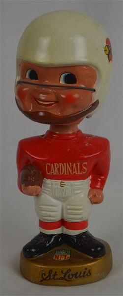 St. Louis Cardinals Vintage 1960s NFL Bobblehead Nodder