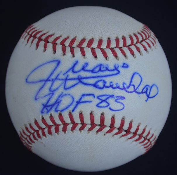 Juan Marichal ONL William White Autographed Baseball