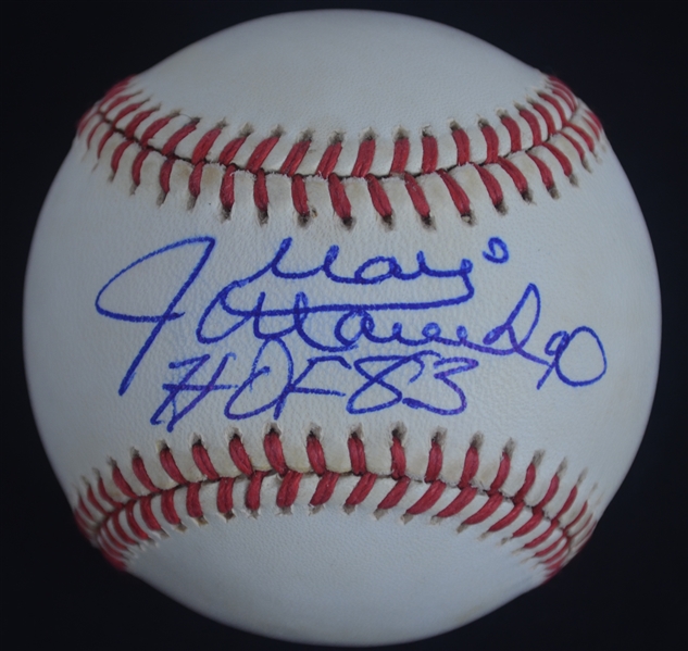 Juan Marichal ONL Bart Giamatti Autographed Baseball