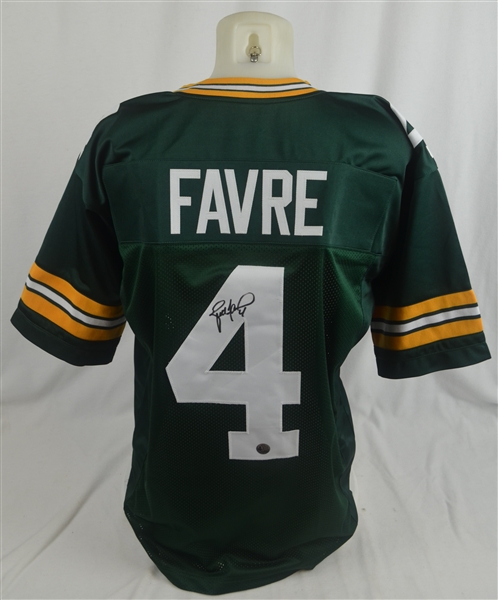 Brett Favre Autographed Green Bay Packers Jersey