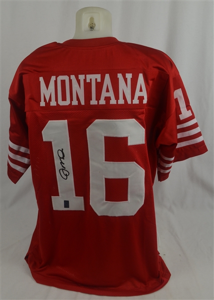 Joe Montana Autographed San Francisco 49ers Jersey