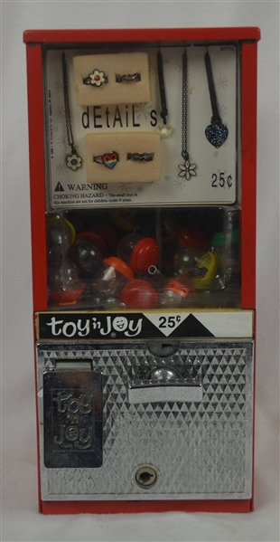 Vintage Toy N Joy Gumball Vending Machine 