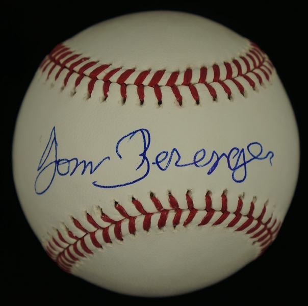 Tom Berenger Autographed OML Baseball