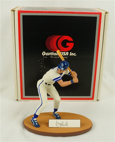George Brett Autographed Limited Edition Gartlan Figurine #178/2250