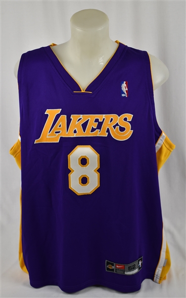 Kobe Bryant 2001 Los Angeles Lakers NBA Authentic Autographed Jersey
