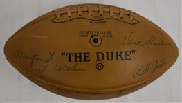 Green Bay Packers Vintage 1960 Team Signed Football w/48 Signatures Including Vince Lombardi