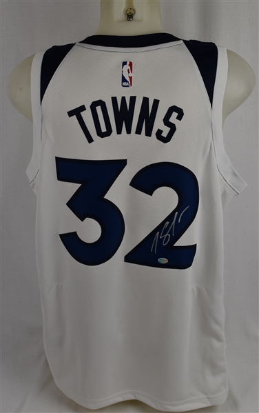 Karl Anthony-Towns Minnesota Timberwolves Autographed Jersey