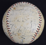 1933 American League Team Signed All-Star Baseball w/Babe Ruth & Lou Gehrig *1st Ever All-Star Game*