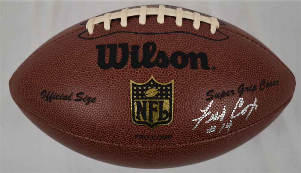 Fred Cox Autographed Football